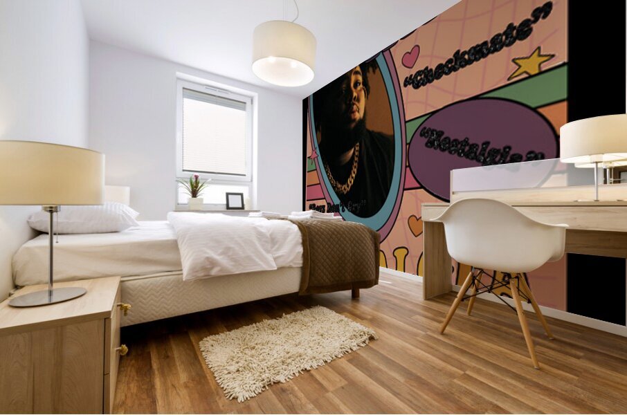 Rod wave 21 Mural print