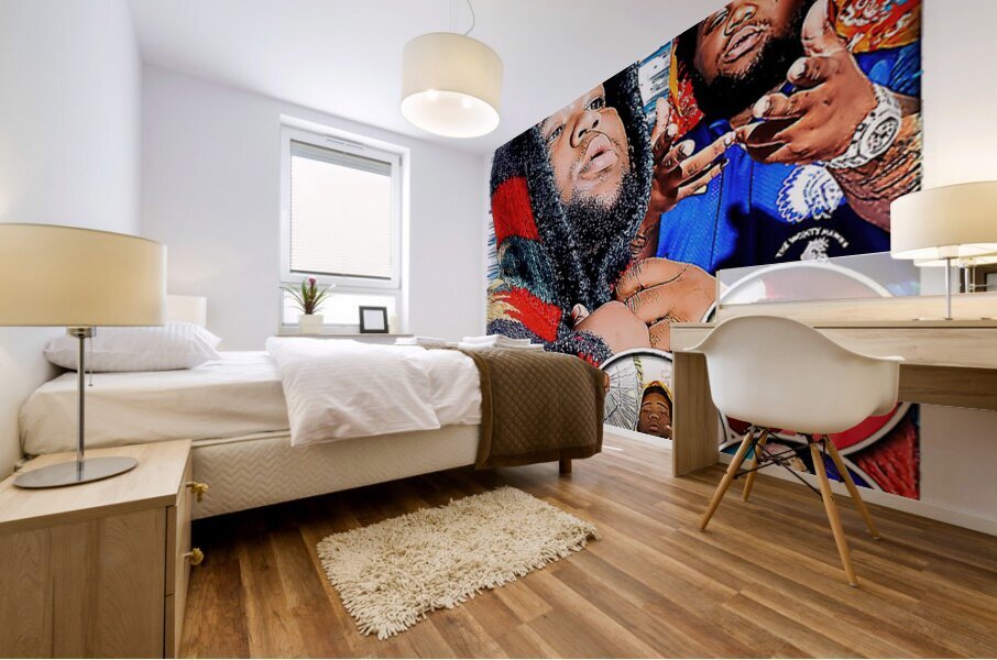 Rod wave 29 Mural print