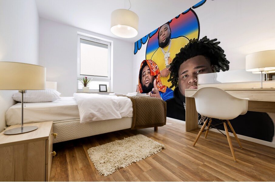 Rod wave 32 Mural print