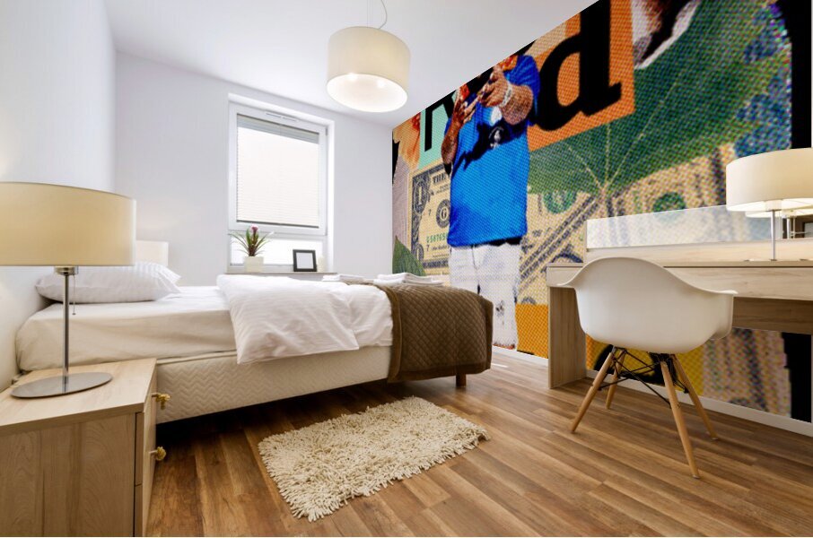 Rod wave 35 Mural print