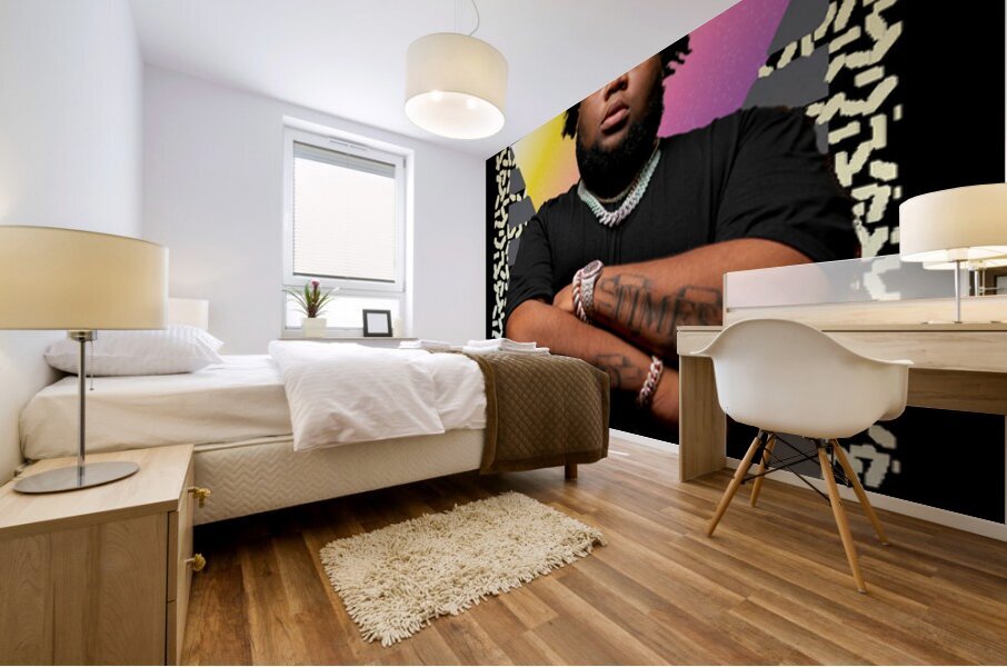 Rod wave 36 Mural print
