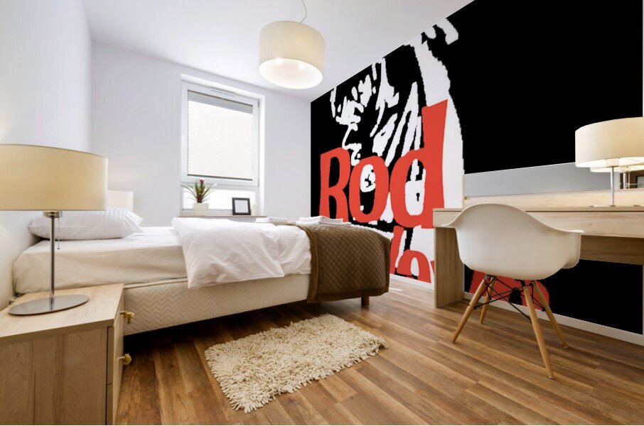 Rod wave 40 Mural print