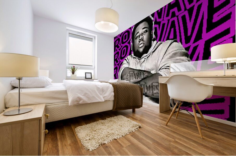 Rod wave 42 Mural print