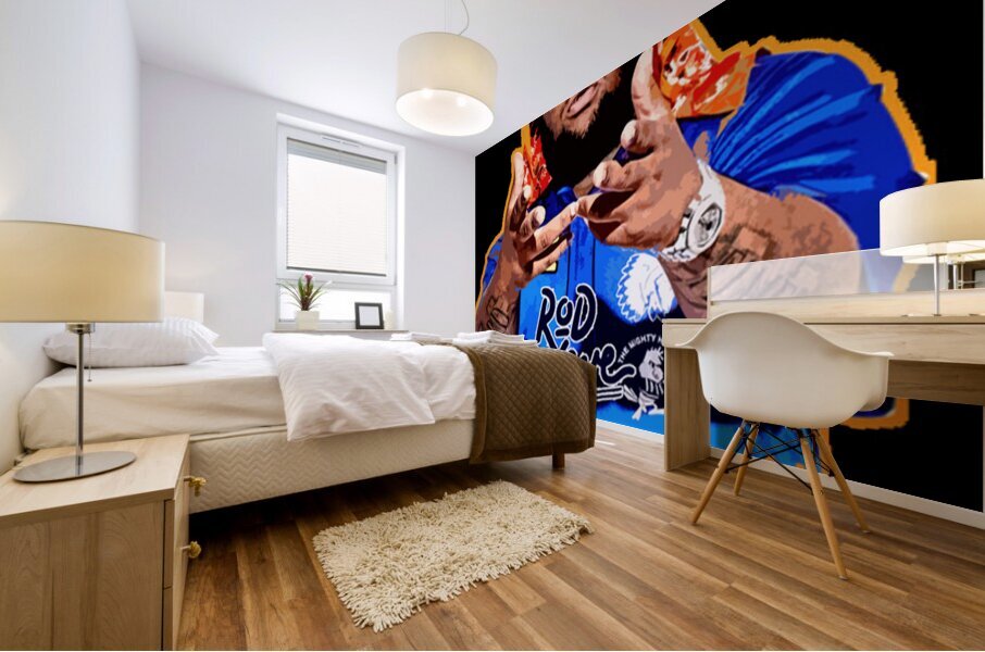 Rod wave 43 Mural print