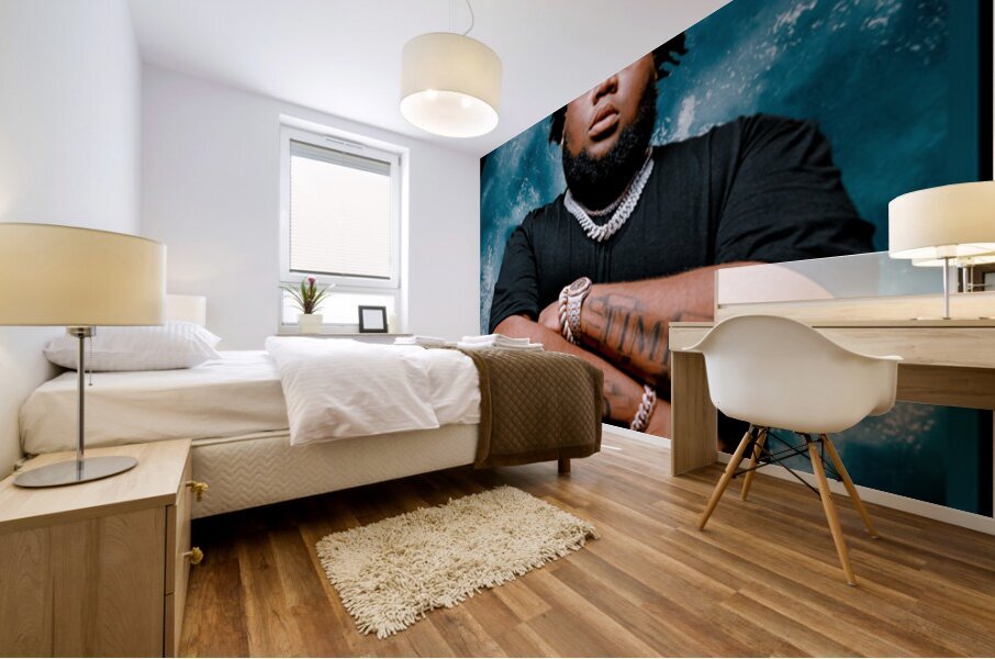 Rod wave 51 Mural print