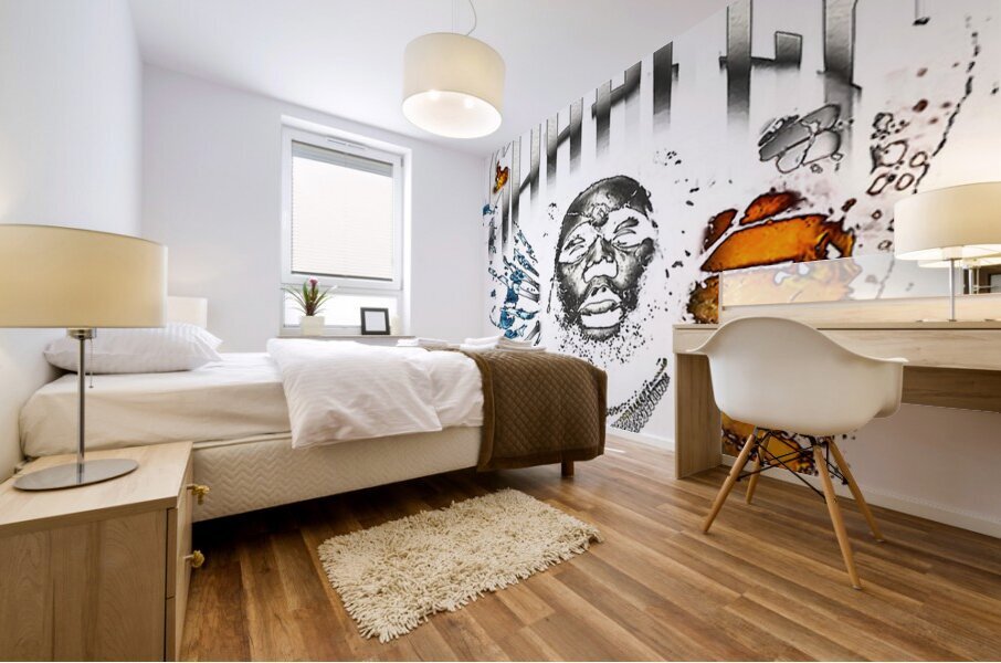 Rod wave 61 Mural print