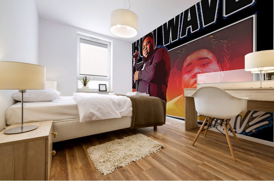 Rod wave 66 Mural print