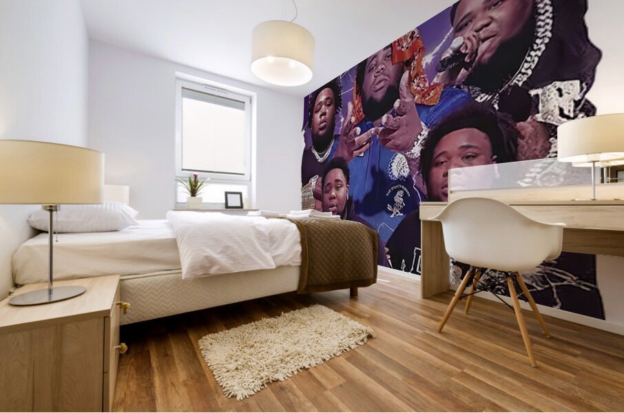 Rod wave 67 Mural print