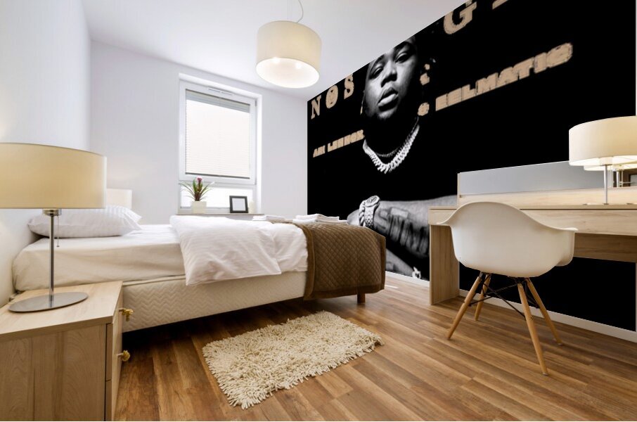 Rod wave 68 Mural print