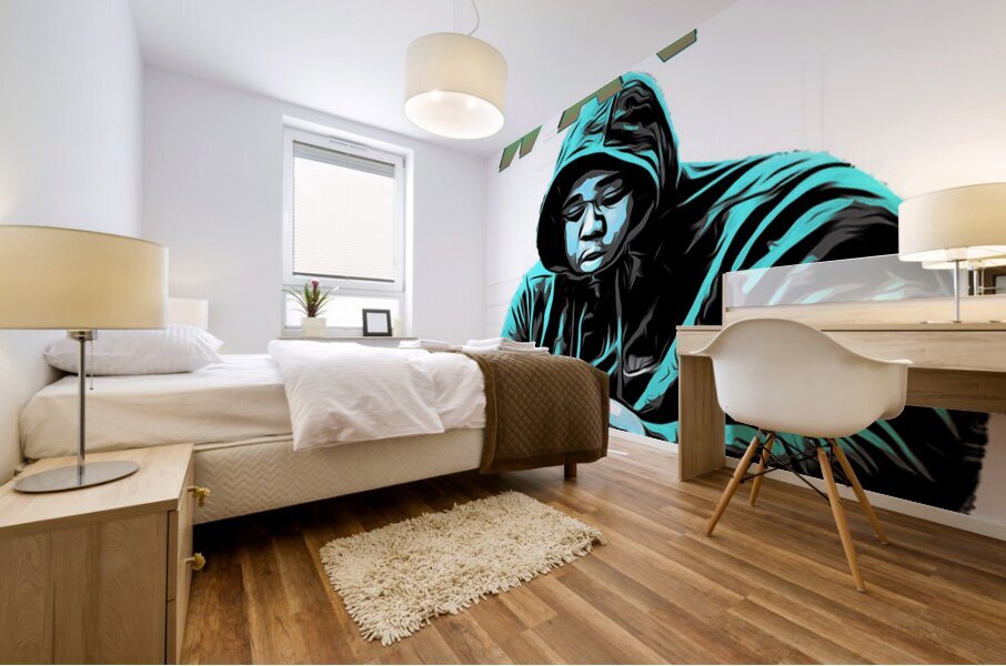 Rod wave 72 Mural print