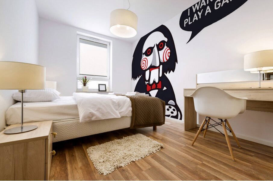 saw movie 3 Mural print