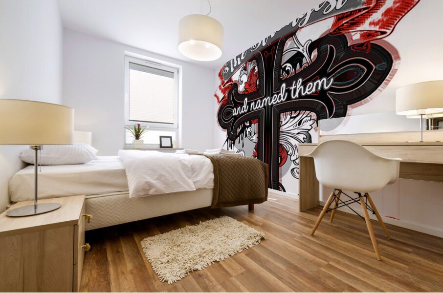slade 16 Mural print
