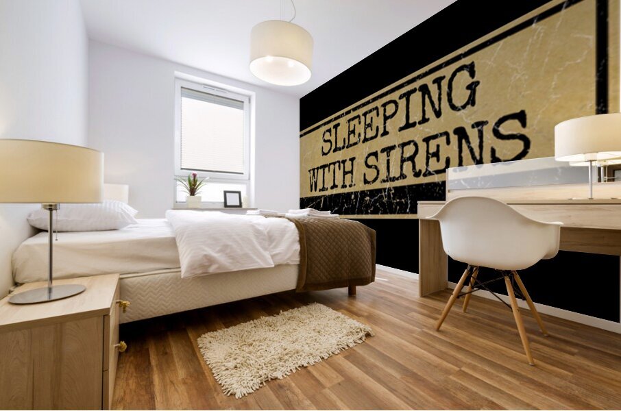 sleeping with sirens 2 Mural print