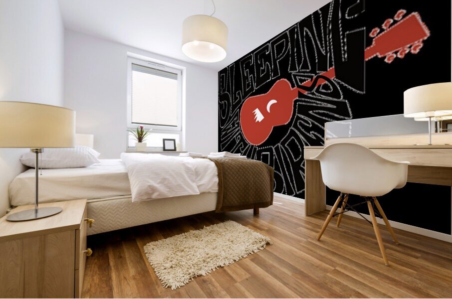 sleeping with sirens 6 Mural print