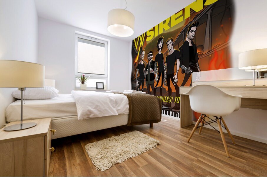 sleeping with sirens 27 Mural print