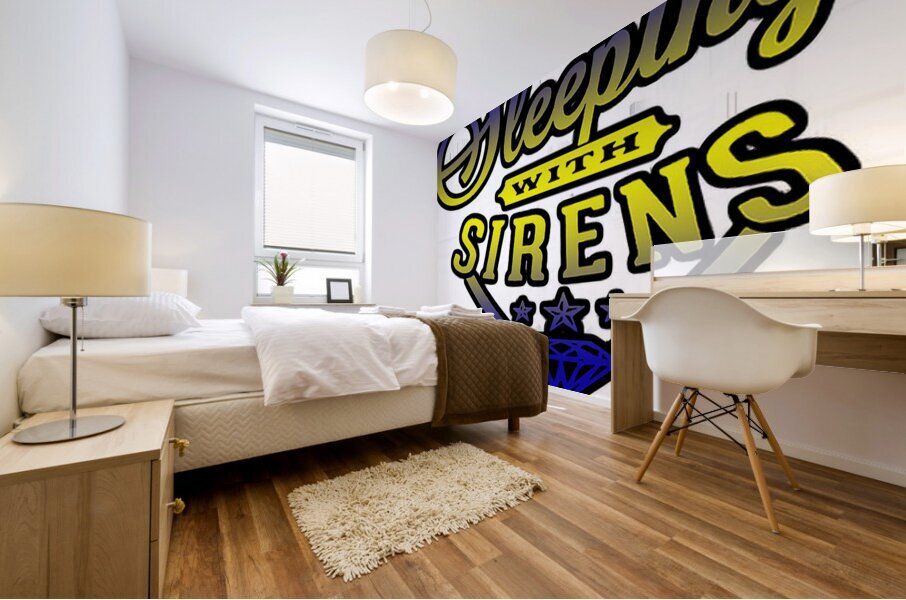 sleeping with sirens 43 Mural print