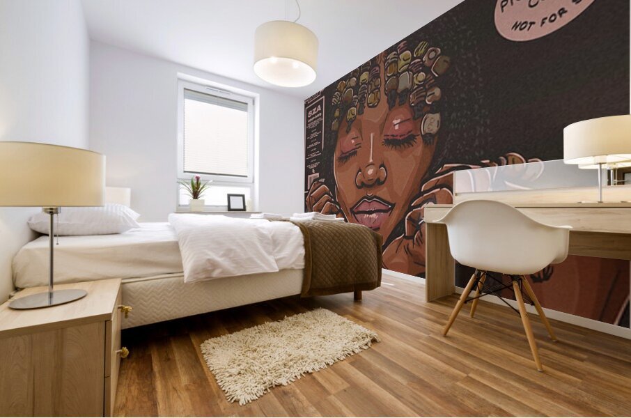 SZA 12 Mural print
