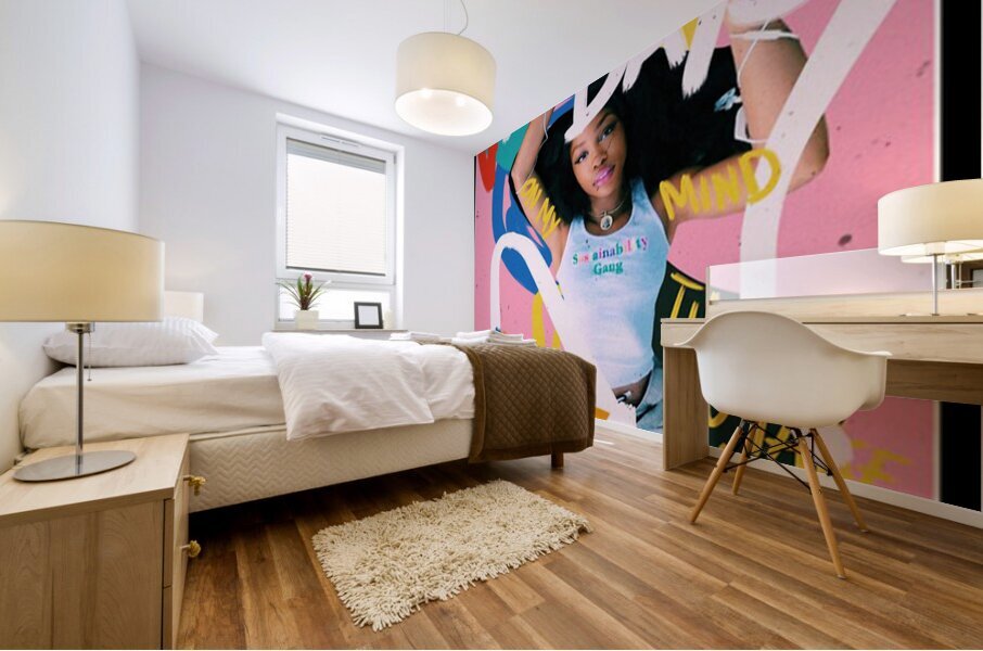 SZA 19 Mural print