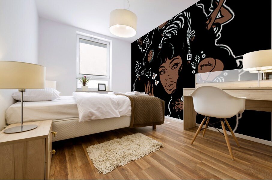 SZA 40 Mural print