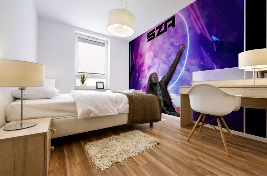 SZA 45 Mural print