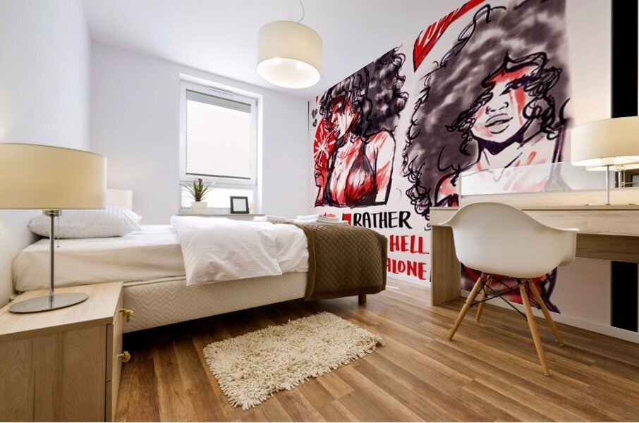 SZA 46 Mural print