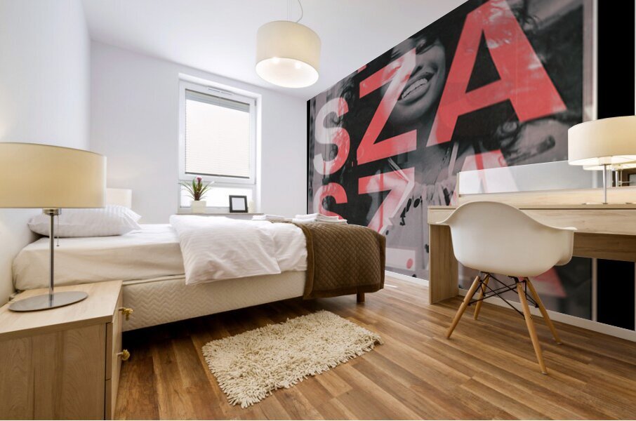SZA 52 Mural print