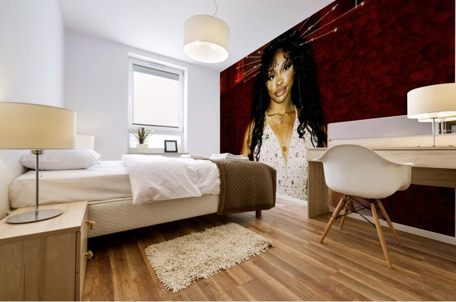 SZA 55 Mural print