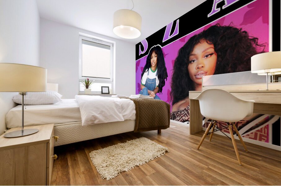 SZA 57 Mural print