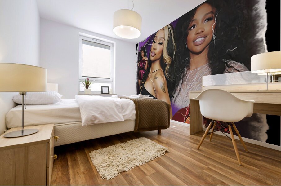 SZA 58 Mural print