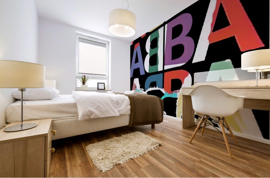 ABBA 9 Mural print