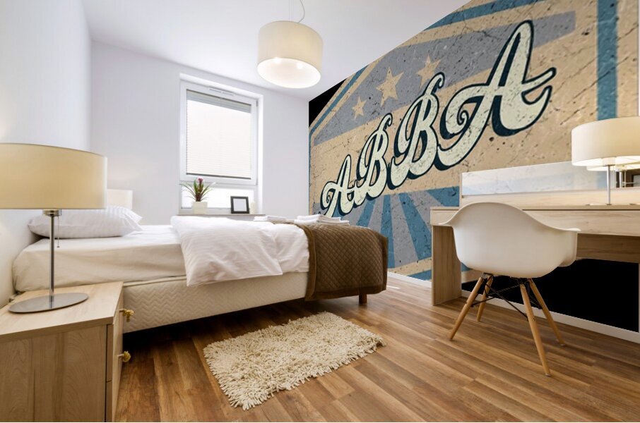 ABBA 16 Mural print