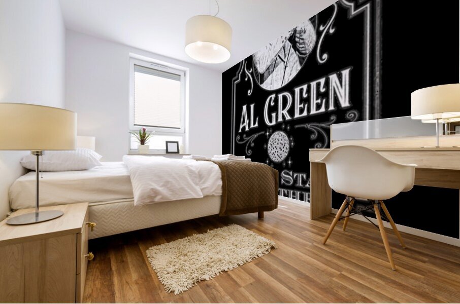 Al Green 27 Mural print