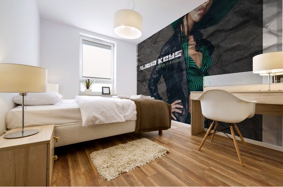 Alicia Keys 3 Mural print
