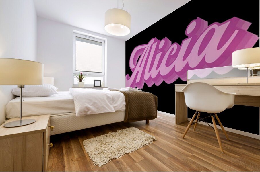 Alicia Keys 15 Mural print
