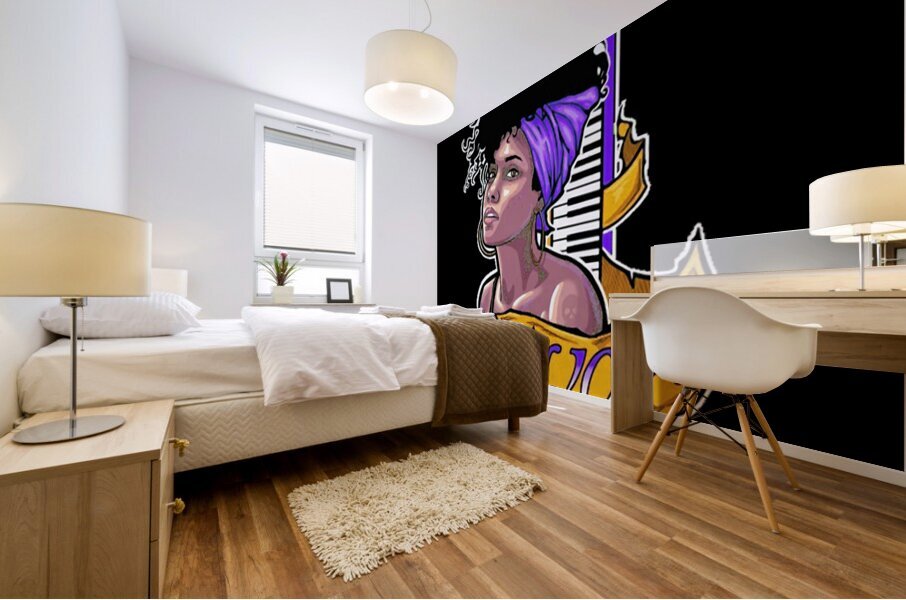 Alicia Keys 16 Mural print