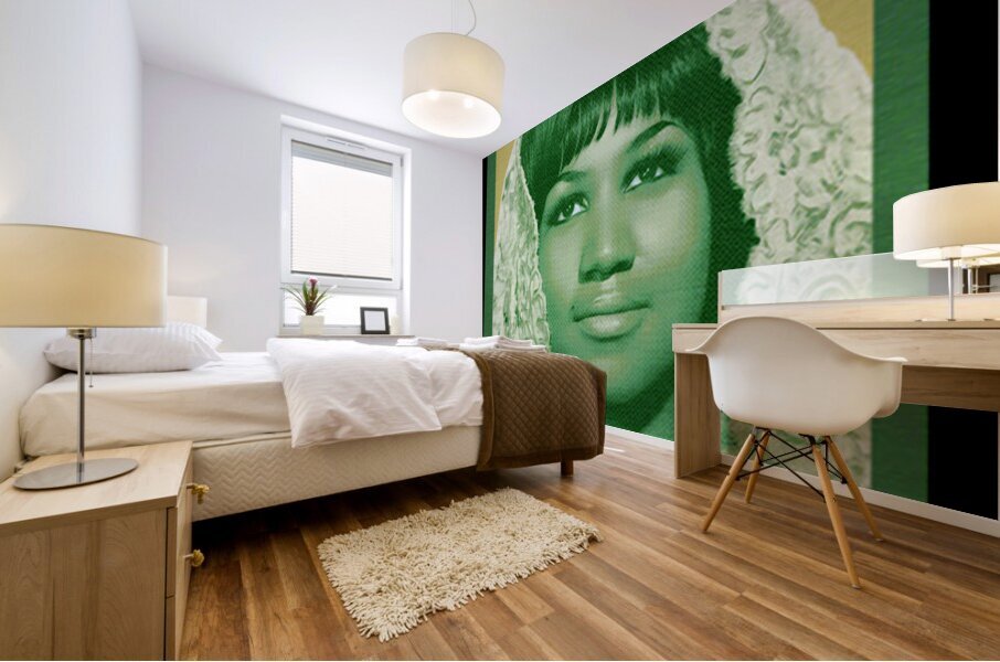 Aretha Franklin 13 Mural print