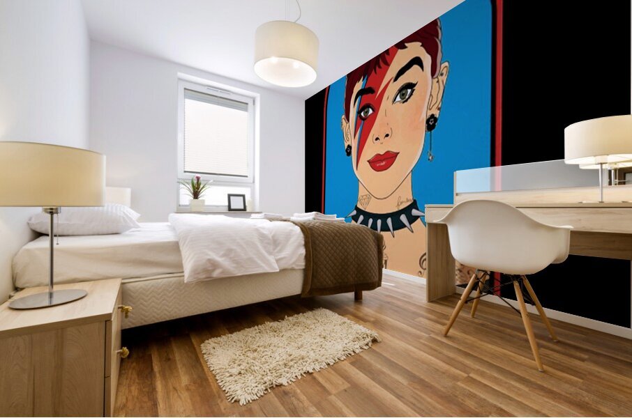 Audrey Hepburn 52 Mural print