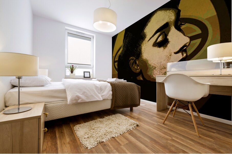 Audrey Hepburn 55 Mural print