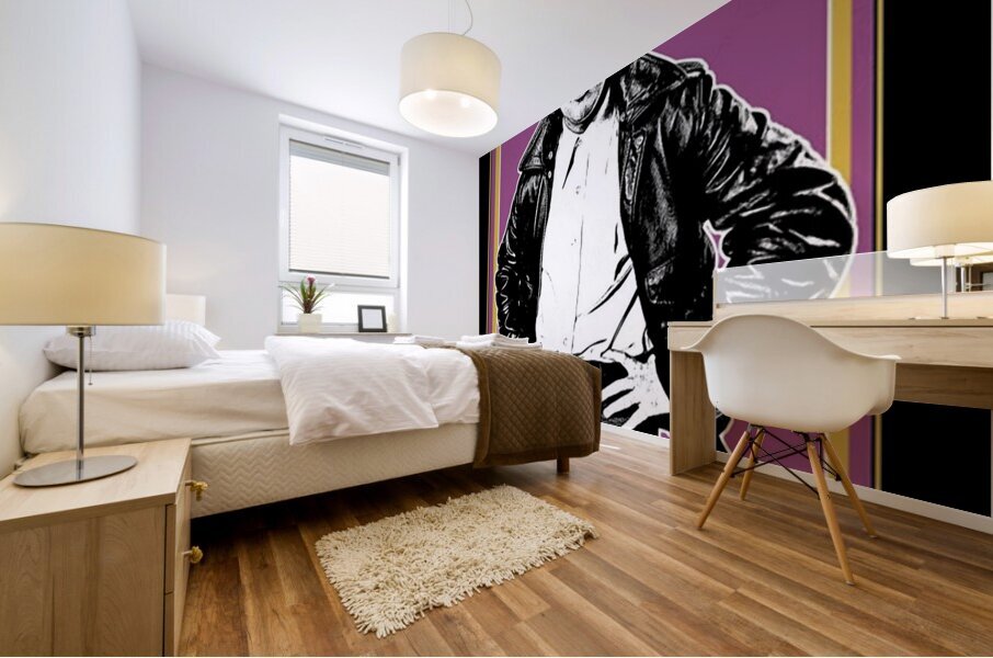 Billy Joel 3 Mural print