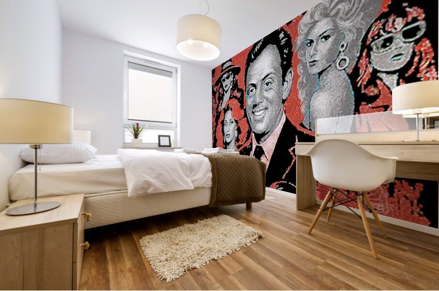 Billy Joel 4 Mural print