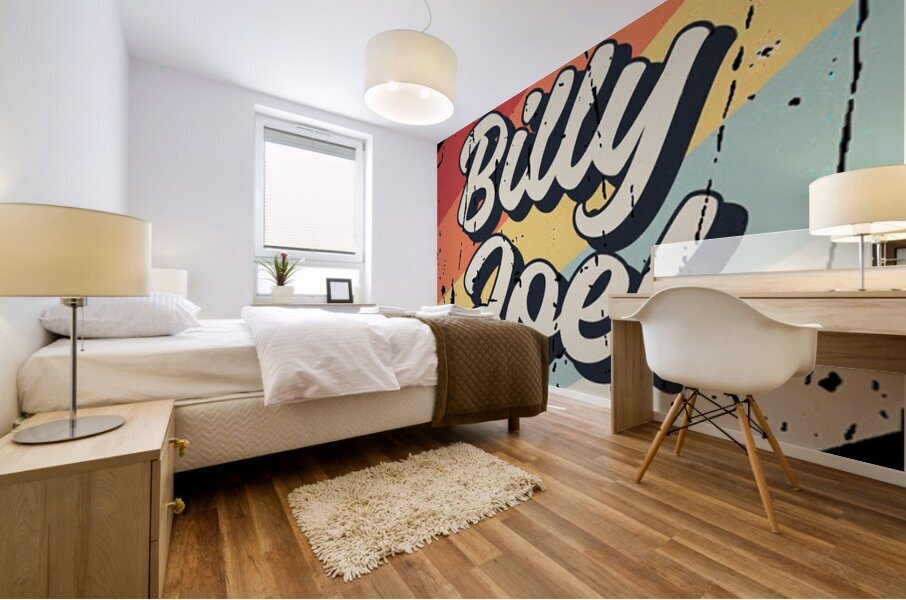 Billy Joel 5 Mural print