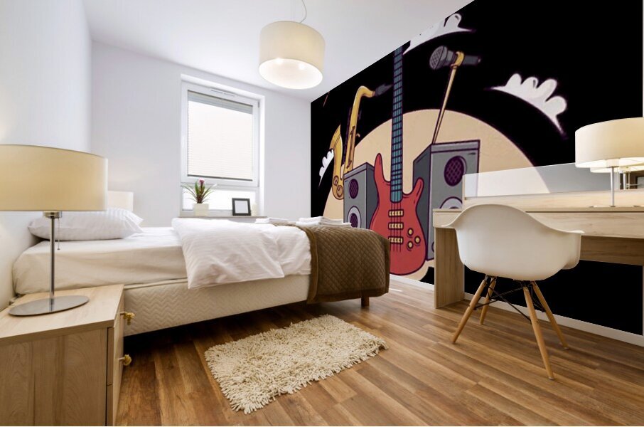 Billy Joel 22 Mural print