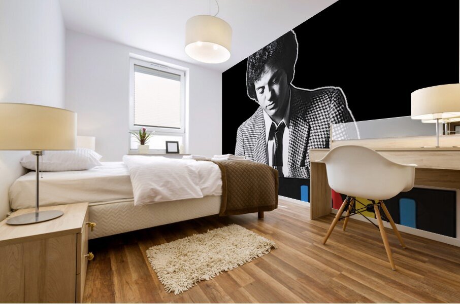 Billy Joel 45 Mural print