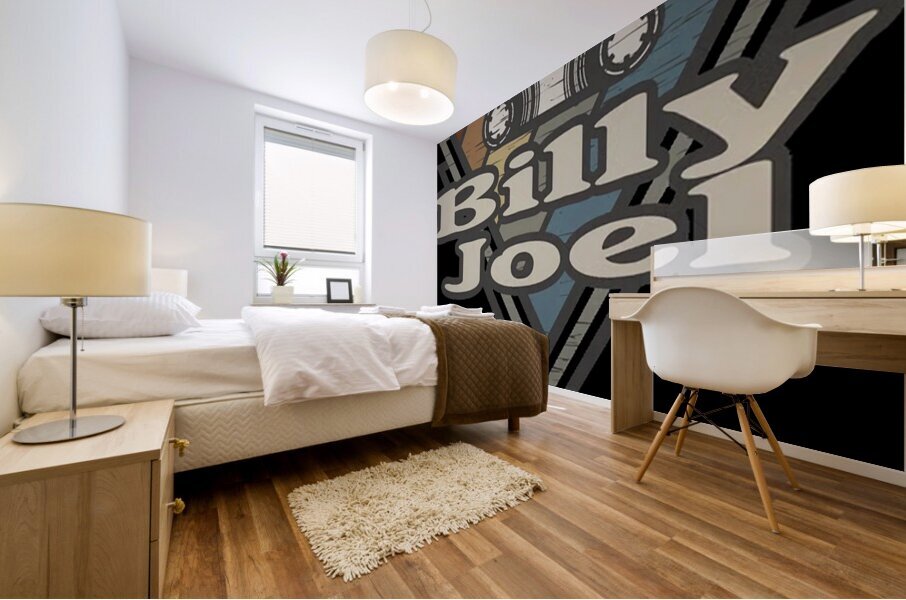 Billy Joel 51 Mural print