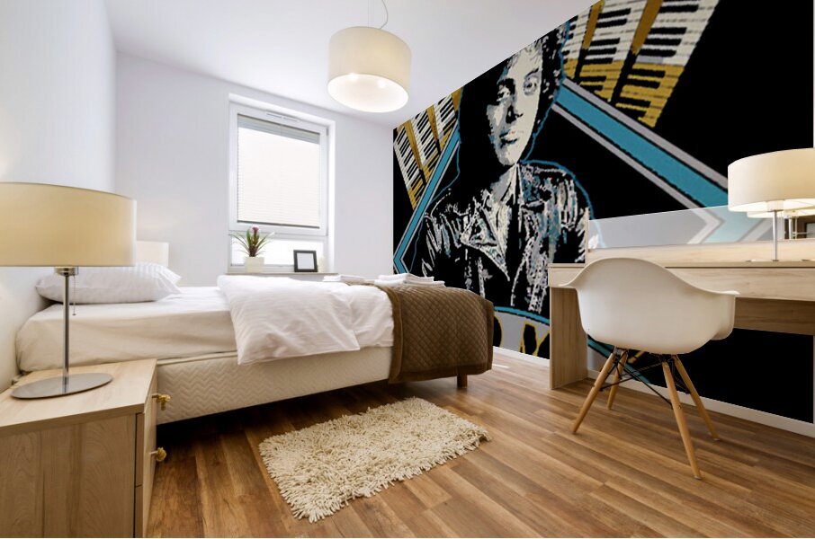 Billy Joel 64 Mural print