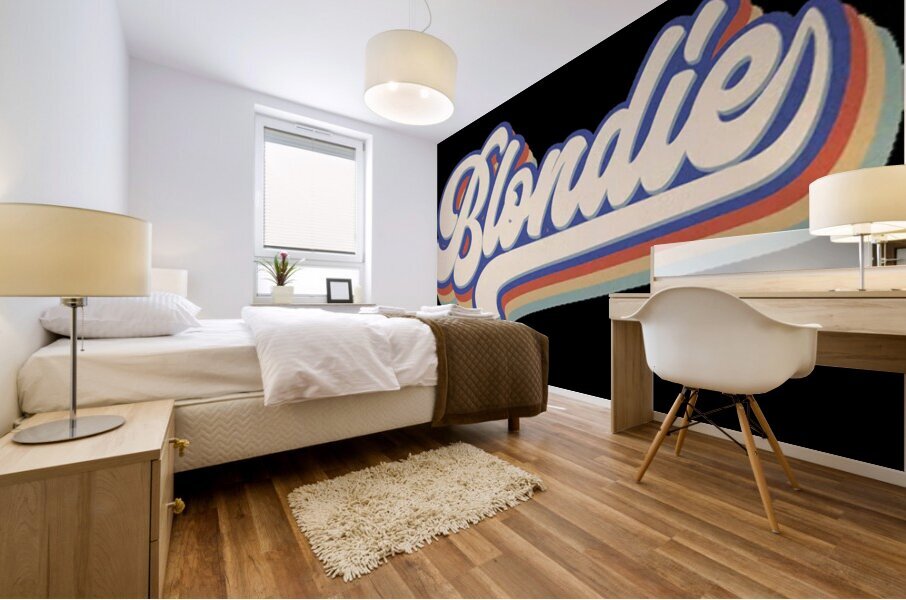 Blondie 20 Mural print