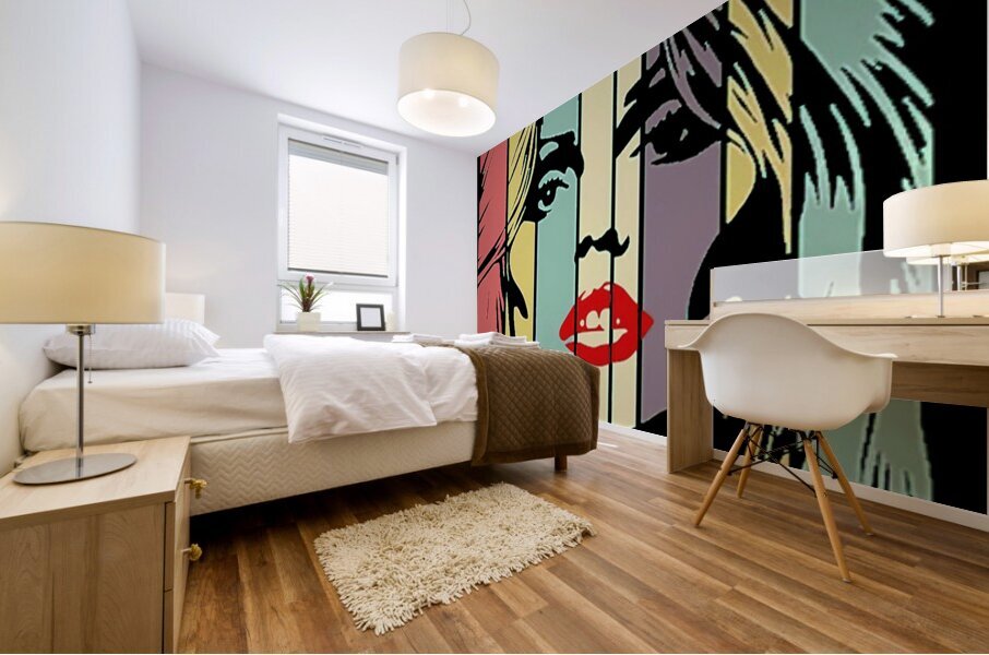 Blondie 36 Mural print