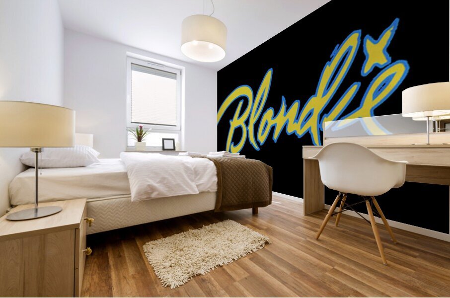 Blondie 40 Mural print