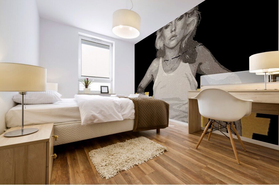 Blondie 57 Mural print