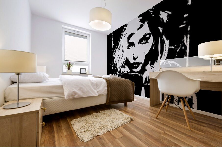 Blondie 9 Mural print